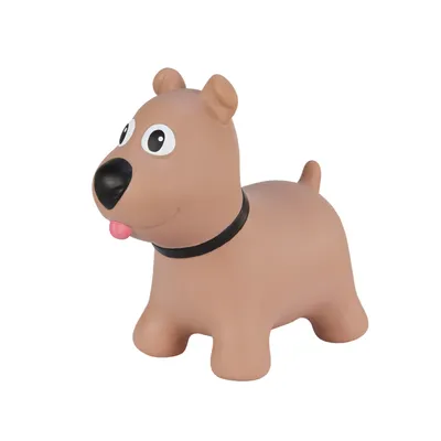 Produktbild von Tootiny brauner Hund aufblasbares Spielzeug zum Springen für Kinder