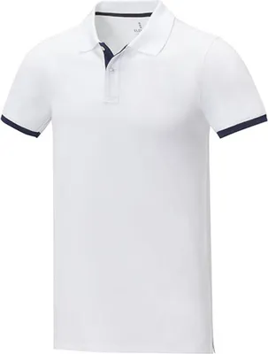 Produktbild von Elevate 38110 | MenŽs Morgan Polo XS bis 3XL - Farbe: White - Größe: XS