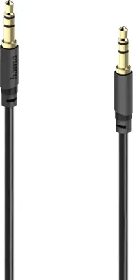 Obrázok produktu pre Hama 00202013, 3.5mm, Samec, 3.5mm, Samec, 3 m, Čierna