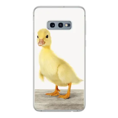 Produktbild von MuchoWow® Handyhülle Schutzhülle Hülle für Samsung Galaxy S10e Ente - Küken - Tiere - Süß - Mädchen - Jungen - Kinder Silikon Softcase Handy Hülle - Handy