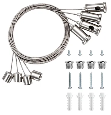 Image de Supports de plafond pour radiateurs infrarouges, capacité de charge jusqu'à 50 kg, installation facile
