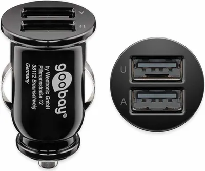 Produktbild von Goobay Ladegerät KFZ 44177 2xUSB