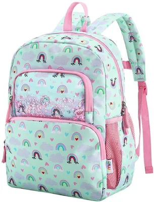Produktbild von Schnell einkaufen - Kinderrucksack für Mädchen und Jungen mit Bruststrom, Niedliches Einhorn und Dinosaurier, Rucksack für Kinder 3-8 Jahre, Vorschule, Schuh