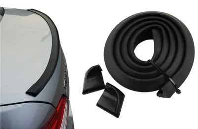 Für viele Fahrzeuge Kofferraumspoiler Heckspoiler Spoiler Lippe in Schwarz Matt in der Farbe Schwarz von Simply NetTrade GmbH