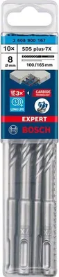 Produktbild von EXPERT SDS plus-7X Hammerbohrer-Set, 8x100x165 mm, 10-tlg.