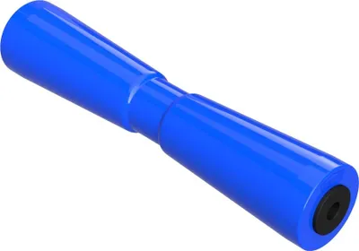 Produktbild von Polyurethan Kielrolle Sliprolle PolyurethanSUPROD, 398 mm, blau