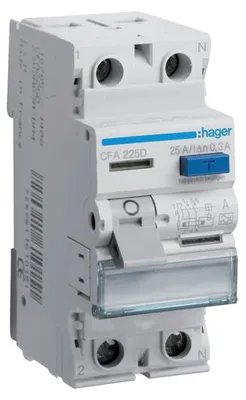 Immagine prodotto di Hager CFA225D Interruttore automatico 2 (CFA225D)