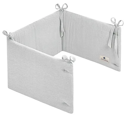 Produktbild von Julius Zöllner Nestchen Musselin 180 x 35 cm - Grey