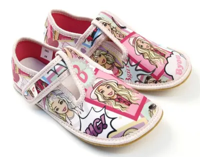 Produktbild von Mädchen Hausschuhe BAREFOOT 395 Bgirl Rosa
