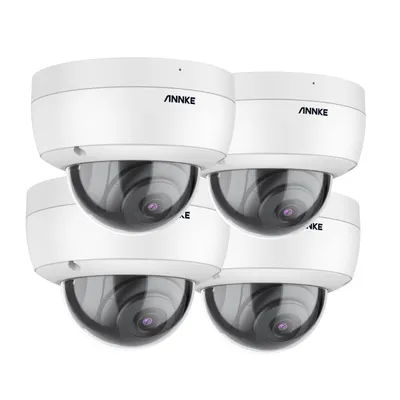 Produktbild von Sicherheitsüberwachungskamera, 5MP Auflösung, integrierte Audioaufnahme, 4STK