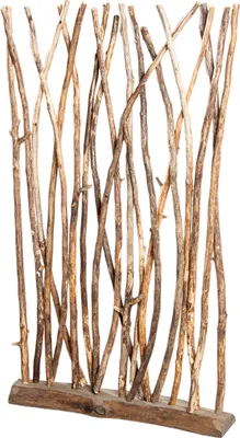 Obrázek produktu pro Gilde stojící reliéf, Spazio , dřevo, přírodní barva,Polyuretan1, d. 12 cm, š. 60 cm, v. 105 cm výška: 105,00 cm šířka: 60,00 cm hloubka: 12,00 cm 59145