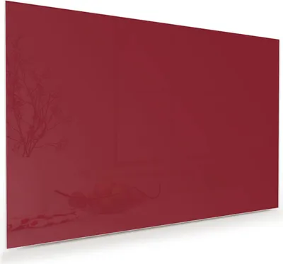 Produktbild von Glasbild 90x60cm in XXL für Wohnzimmer, Schlafzimmer Motiv Weinroter Hintergrund II