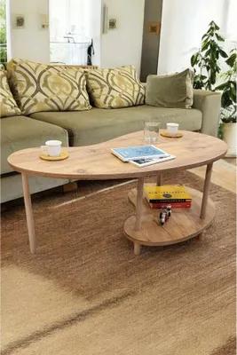 Productafbeelding van Skye Decor, hoogwaardige salontafelset (3 stuks) - Saffier eikenhout, 100 cm, 100% melamine