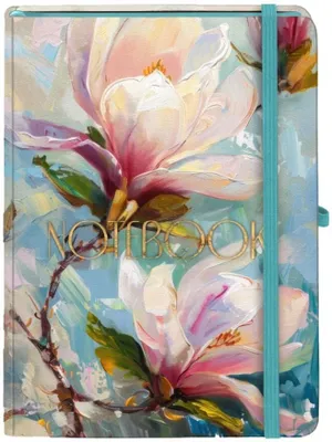 Produktbild von Notizblock im A6-Format, botanische Flora – Antra