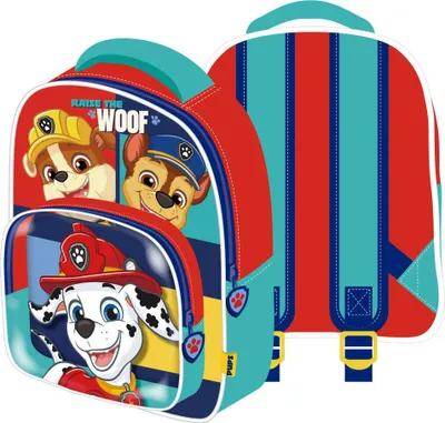 Produktbild von Rucksack Transparente Tasche - Pat' Patrouille Chase Ruben und Marcus - 30x24.5x1
