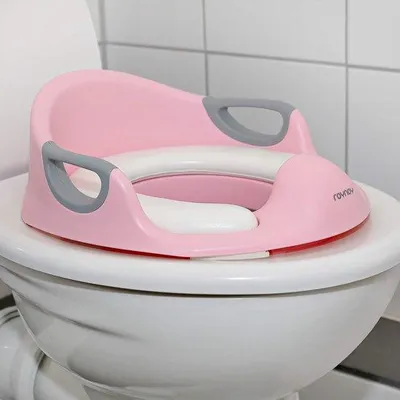 Produktbild von Famanu Toilettensitz für Kinder - mit stabilen Griffen und hohem Spritzschutz