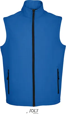 Immagine prodotto di SOLs 02887 | Uomo Race Bodywarmer Uomo Softshell - Idrorepellente - Colore: Royal Blue - Taglia: 3XL