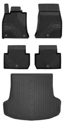 Obrázek produktu pro Autokoberce 3D TPE + vana kufru DryZone pro: Kia Stinger 2017-2023 5 ks