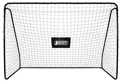 Produktbild von Best Sporting Fussballtore für Garten Kinder 213x152 cm I 1x Fußballtor Kinder in schwarz mit weißem Netz