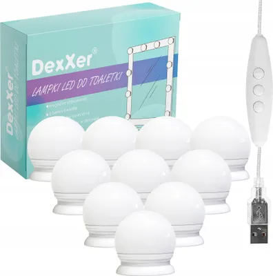 Zdjęcie produktu dla Lampki Do Toaletki Gdl-10Ledkit01A