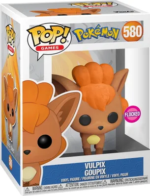 Produktbild von Pokmon - Vulpix Goupix 580 Flocked - Funko Pop! - Vinyl Figur