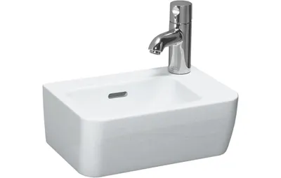 Obrázek produktu pro Umyvadlo PRO A 360x250 mm otvor pro baterii pravý bílý LCC