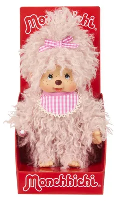 Immagine prodotto di Peluche Monchhichi Fluff Pink Girl 20 cm