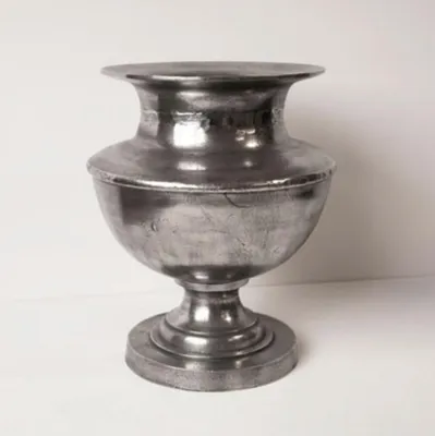Produktbild von Casa Padrino Designer Vase Nickel - Luxus Qualität
