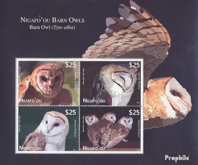 Produktbild von Briefmarken Niuafo ou - Insel 2012 Mi Block44 (kompl.Ausg.) postfrisch Schleiereule