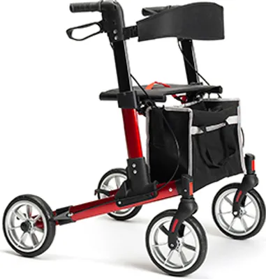 Produktbild von Reise-Rollator QUAVA als Leichtgewicht, doppelt faltbar