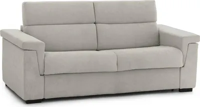 Immagine prodotto di Biscossi - Divano Letto 2 Posti, 205x95 cm Beige, Sfoderabile  Italy