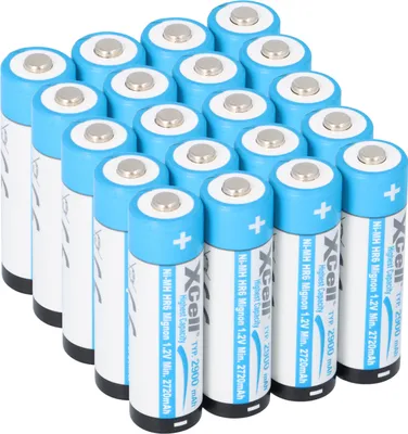 Produktbild von 20x XCell Mignon AA Akku Ni-MH 1,2V 2900mAh