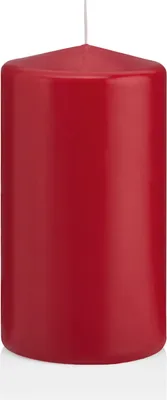 Produktbild von Stumpenkerzen mit Abbrandschutz Altrot 150 x 50 mm 24 Stück für den sicheren Abbrand von Kerzen auf Adventskränzen und Gestecken