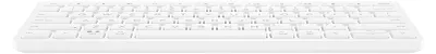 Produktbild von HP 350 Kompakte Bluetooth-Tastatur für mehrere Geräte, Kabellos, Bluetooth, Mechanischer Switch, Weiß