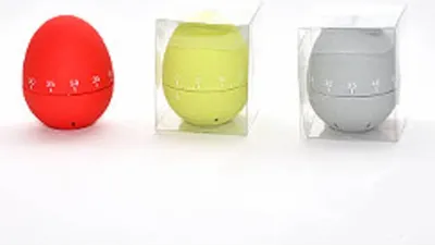 Obrázek produktu pro 1 x časovač na vajíčka, Ø 5,7 x 7,2 cm, barva náhodná
