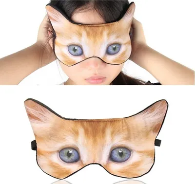 Produktbild von Schlafmaske, Farbe:Katze