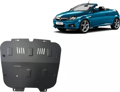 Image de Protection anti-encastrement en acier pour moteur Opel Tigra