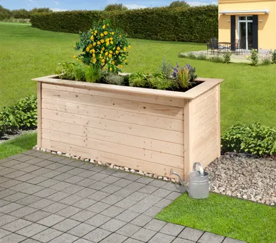 Produktbild von Profi-Hochbeet 669 C, natur B x T x H 217,6 x 92 x 81