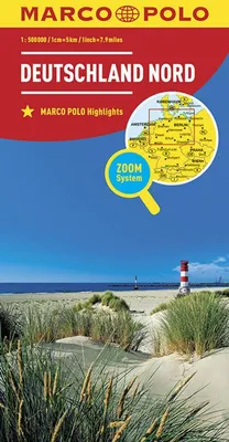 Zdjęcie produktu dla MARCO POLO Mapa regionalna Niemcy Północ 1:500 000