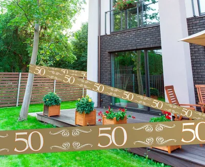 Produktbild von Lovely 50 years Absperrband 15m