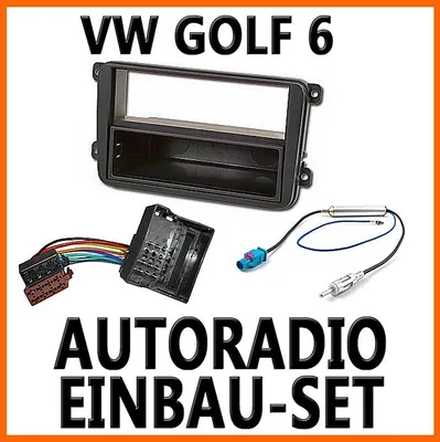 Produktbild von VW Golf 6 , Jetta, Plus - Unviersal DIN Autoradio Einbauset