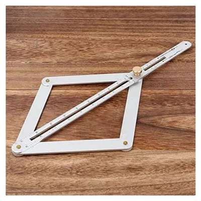 Produktbild von Eckwinkelsucher aus Aluminiumlegierung, Gehrungswinkel-Lineal und Mehrwinkel-Messwerkzeug