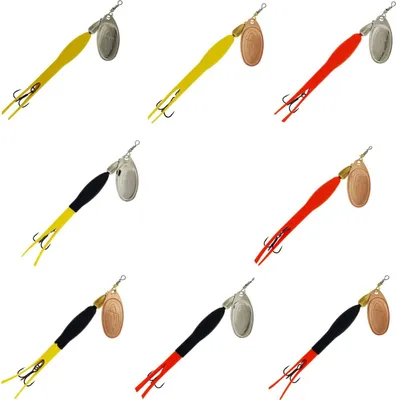 Produktbild von Westin FC Downstream 25g - Spinner, Farbe:Black / Flouro Yellow / Copper Blade