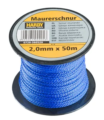 Obrázok produktu pre Pevná murovacia šnúra (2 mm x 50 m)