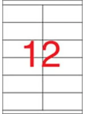 Obrázok produktu pre Etikety, univerzálne, 105x48 mm, APLI, 1200 etikiet/bal