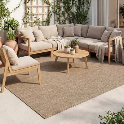 Image de Volero - Tapis d'extérieur - Malta Melange Naturel - 160x230 cm