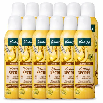 Obrázok produktu pre 12 kusov sprchového gélu Kneipp Beauty Secret – 200 ml – výhodný balík