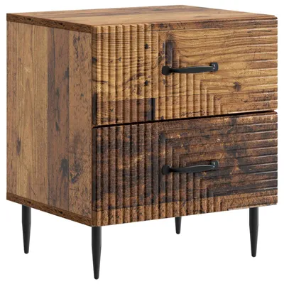Imagen del producto de Armario de Noche Madera envejecida 43 x 34,5 x 47,5 cm