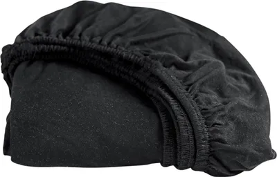 Produktbild von Cinderella Spannbettlaken Jersey - 80/90 x 210/220 & 100 x 200 cm - Schwarz | Zubehör Jugendzimmer