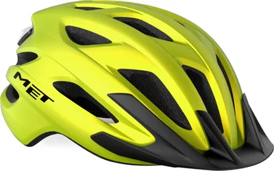 Produktbild von MET Fahrradhelm Crossover , Lime Gelb Metallic matt, M